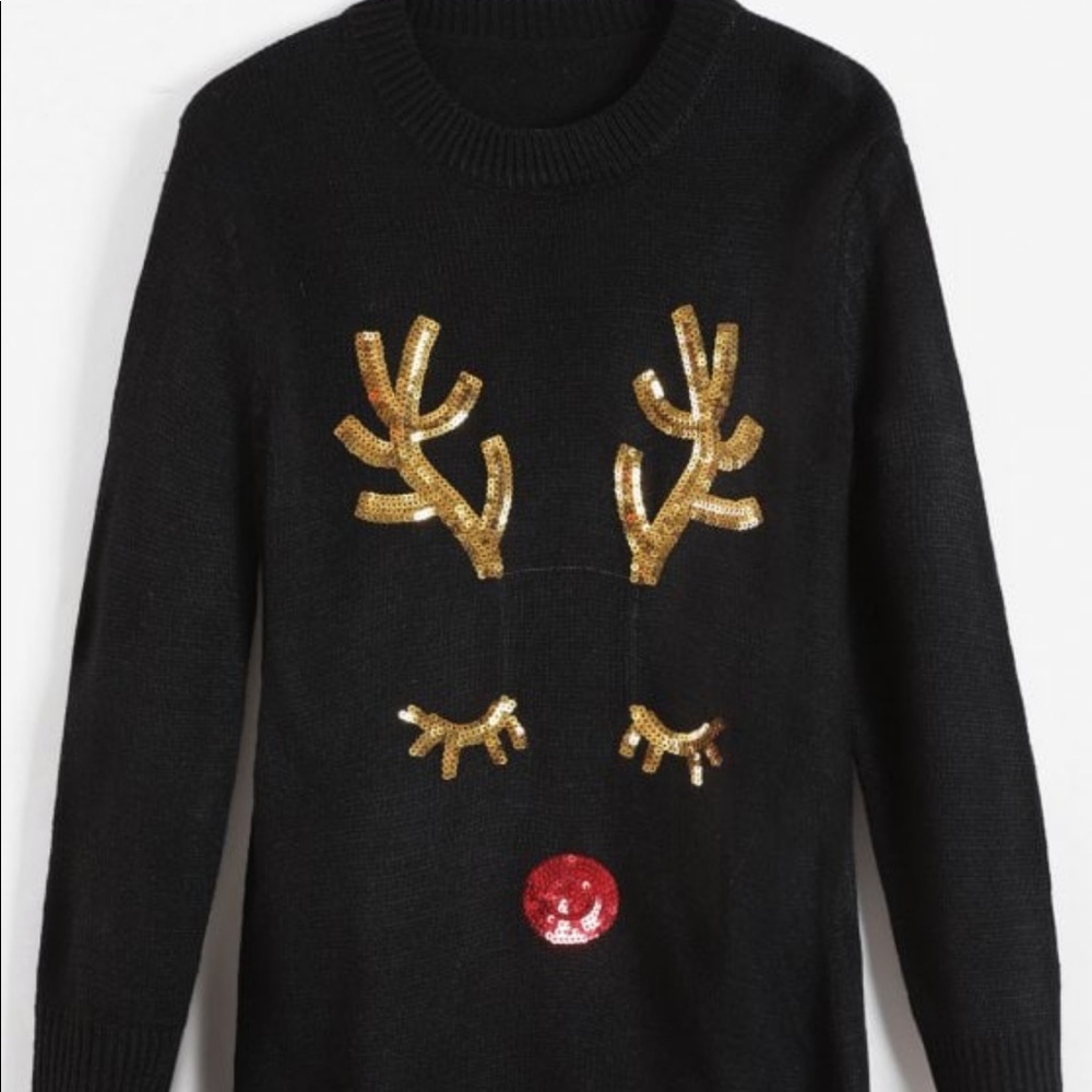 BNWT Reindeer Christmas Sweater